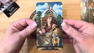 Pre Raphaelite Tarot Review and Flip Through Giuliano Costa [upl. by Aicyla]