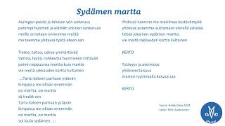 Marttalaulu Sydämen martta [upl. by Nymrak399]