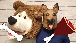 Bear or dog masks comedy videos [upl. by Inej884]