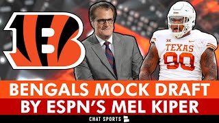 Mel Kiper Mock Draft Cincinnati Bengals Draft Picks In ESPN’s NEW 2Round 2024 NFL Mock Draft [upl. by Bartholomew]