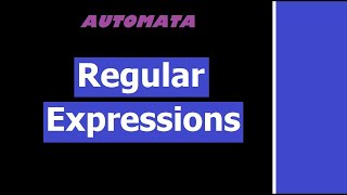 Regular Expressions شرح [upl. by Paley28]