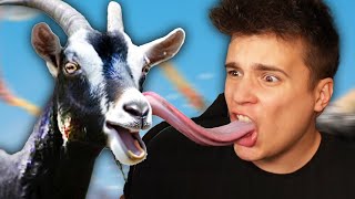 KOZA WRÓCIŁA  ͡° ͜ʖ ͡°  GOAT SIMULATOR REMASTERED [upl. by Eadwine]