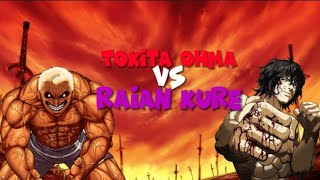 RAIAN KURE VS TOKITA OHMA project baki 3 [upl. by Dlawso993]