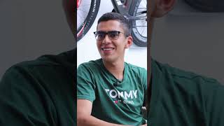 Harold Tejada 🇨🇴 Ciclista profesional 🫶🏻❤️ ciclismo entrevista ciclismodemontanha tourdefrance [upl. by Corette]