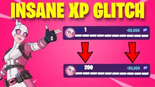 NEW INSANE AFK XP GLITCH in Fortnite Chapter 5 Season 4 LEVEL UP FAST [upl. by Cahan]