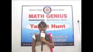 The Worlds Fastest Reader  Spoorthi Pradhata Reddy [upl. by Eniamrahc]