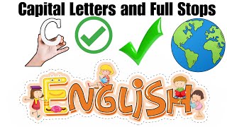 Capital Letter Full Stop Question Mark Grammar For Kids class 3rd [upl. by Terhune772]