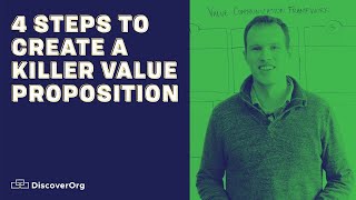 4 Steps To Create A Killer Value Proposition [upl. by Tarrant800]