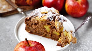 Deliciously Moist Vegan Apple Cake GlutenFree [upl. by Auhsuoj]