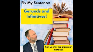 Gerund and infinitive quiz 1015 englishgrammar gerund infinitive causativeverb [upl. by Eidur]