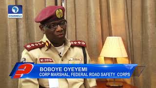 Road Safety FRSC Corp Marshal Boboye Explains Mandate On Roadworthy Code Pt1 Question Time [upl. by Egiarc]