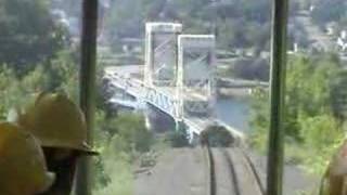 Quincy Mine Tour 1 Cogwheel Tram Ride to Copper Mine [upl. by Ylrebnik471]