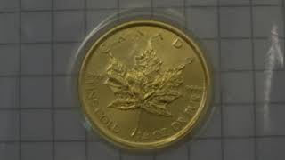 14 Unze Gold Maple Leaf 2023 [upl. by Terti]