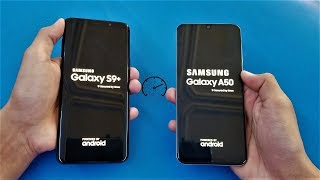 Samsung Galaxy A50 vs Samsung Galaxy S9 Plus  SPEED TEST  HD [upl. by Evy]