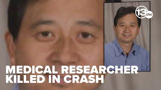 Were in disbelief Colleagues mourn loss of medical researcher killed in crash [upl. by Eveineg902]