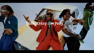 Fik Fameica  crazy company ft B2C lyrics official [upl. by Retep]