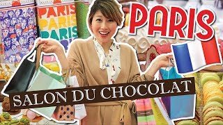 パリのチョコレート祭りで大人買い！サロン・デュ・ショコラ🇫🇷  Giveaway〔669〕 [upl. by Carmon]