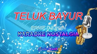 Teluk Bayur Karaoke  Ernie Djohan [upl. by Publus]