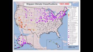 Köppen Climate Classification for the US [upl. by Jared]