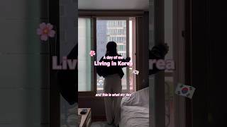 Part 1  Day in my life living in Korea🇰🇷👩🏻korea dayinthelife solotravel grwm travelvlog [upl. by Aicirtal]