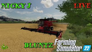 Farming Simulator 22 LIVE HARVEST VALLEY 2 [upl. by Anyale]