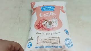 Mother Dairy Cow Milk Review New Price 5 Star Rating [upl. by Tap]