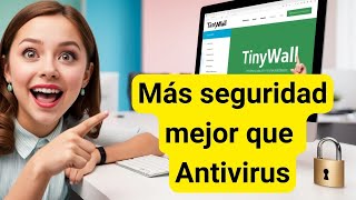 ❤️😍👌¿Sabías que TinyWall puede proteger tu PC Bloquea accesos no deseados y aumenta tu seguridadquot [upl. by Hanonew]