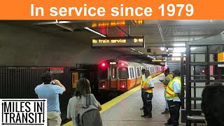 The Last Night of the Old MBTA Orange Line Cars [upl. by Elyr]