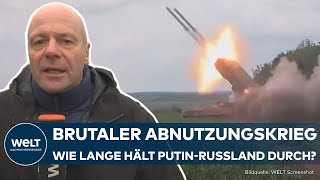 UKRAINEKRIEG Knackpunkt Wirtschaft  Wie lange kann Putin sich diesen Krieg noch leisten [upl. by Nnyltiak220]