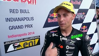 Moto3™ Indianapolis 2014 – Efren Vazquez interview [upl. by Garate913]