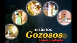 El Rosario Para NiñosMisterios Gozosos [upl. by Nhabois]