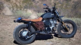 Turbo Nitrous Apocalypse KZ650 Scrambler Full Build Video  Motorcycle ASMR [upl. by Stauder971]