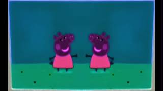 Peppa Pig ￼ ￼ Backwards ￼ no volume ￼21￼￼s [upl. by Eittel410]