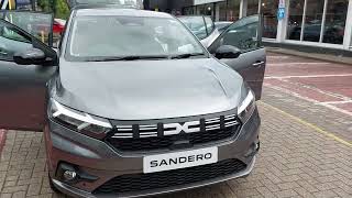 BRAND NEW DACIA SANDERO PETROL AUTOMATIC JOURNEY in SHADOW GREY  Dacia Croydon [upl. by Hardigg]