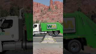 Truck vs Speedbumps shorts beamng beamngdrive beamngcrashes trucksvs [upl. by Goetz]