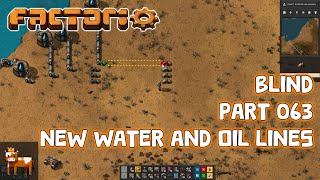 Idiot Plays Factorio  Part 063 New Water and Oil Lines [upl. by Risley]