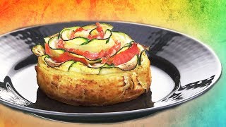 Розочки Из Теста С Лососем И Цуккини Самое Вкусное Украшение Стола [upl. by Philps126]