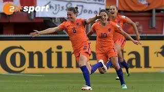 Niederlande  Dänemark 42 22  Finale FrauenEM 2017  ZDF [upl. by Zita]