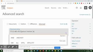 Conducting systematic literature review using Scopus How to refine your search query [upl. by Nomi]