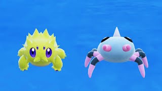 Shiny Joltik and Shiny Spinarak Synchro Comparison  Pokemon Scarlet amp Violet [upl. by Myo]