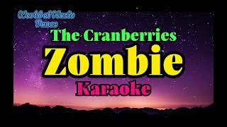 Zombie  The Cranberries Karaoke  In your heaad Inyour heaad zombie zo [upl. by Barolet]