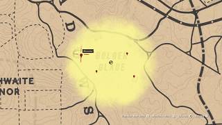 Red Dead Online Tesoro Campo de Batalla  Civil War Battlefield Treasure Map Location [upl. by Malaspina]