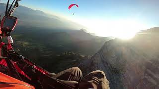 DENT DE CROLLES  PARAPENTE OCTOBRE [upl. by Siuoleoj]