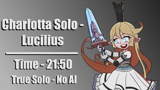 GBFR  Charlotta Solo  Lucilius  2150 Pre 121 [upl. by Akilam]