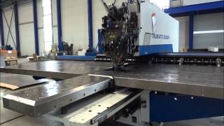 TRUMPF Stanzmaschine  punching machine TC 5000 R  1600 [upl. by Ilonka]