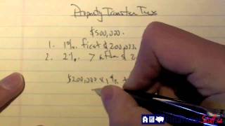 How to Calculate Property Transfer Tax [upl. by Nanfa931]