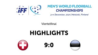 WFC 2020 Highlights Viertelfinal Schweiz vs Estland [upl. by Chilton66]