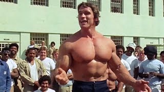 Pumping Iron 1977 Arnold Schwarzenegger Lou Ferrigno Franco Columbu END CREDITS [upl. by Annawik]