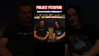 PROJECT PITCHFORK  Brand new interview at Nightshade TV projectpitchfork goth gothic electro [upl. by Justicz]