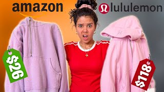 I Bought Lululemon vs SHOCKiNG Amazon DUPES [upl. by Oemac160]